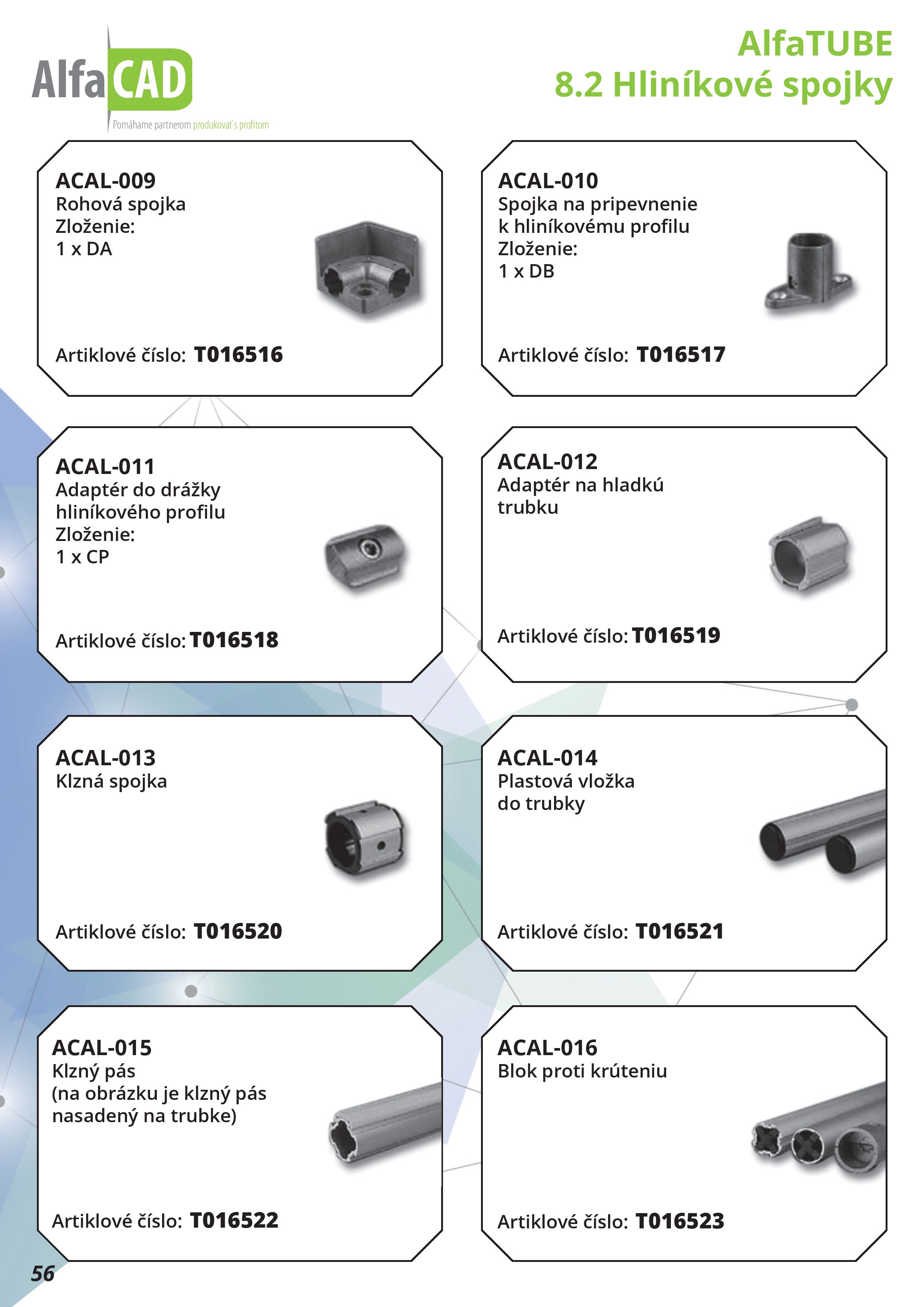 AlfaTUBE 2021 Katalog Slovensky Plna Kvalita 56